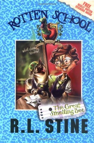 Book cover for The Great Smelling Bee (Rotten School #2) by Stine, R.l.