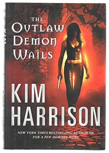 Book cover for The Outlaw Demon Wails (The Hollows, Book 6) by Harrison, Kim