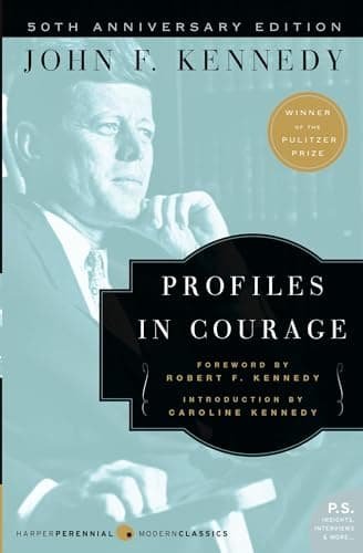 Book cover for Profiles in Courage (Paperback) Book by Kennedy, John F.