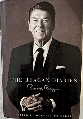 Book cover for The Reagan Diaries by Reagan, Ronald