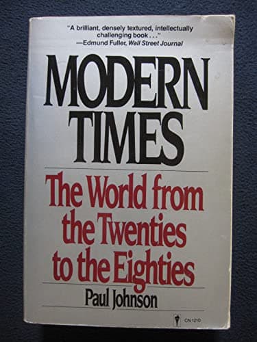 Book cover for Modern Times: The World from the Twenties to the Eighties by Johnson, Paul