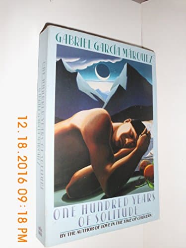 Book cover for One Hundred Years of Solitude by Gabriel Garcia Marquez, Gregory Rabassa