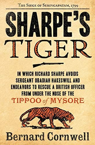 Book cover for Sharpe's Tiger (Richard Sharpe's Adventure Series #1) by Cornwell, Bernard