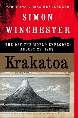 Book cover for Krakatoa: The Day the World Exploded: August 27, 1883 by Simon Winchester