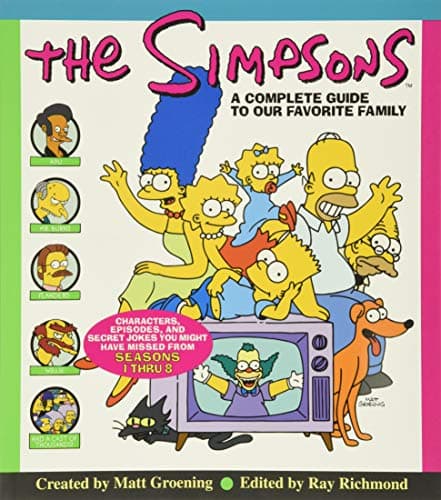 Book cover for The Simpsons: A Complete Guide to Our Favorite Family by Groening, Matt