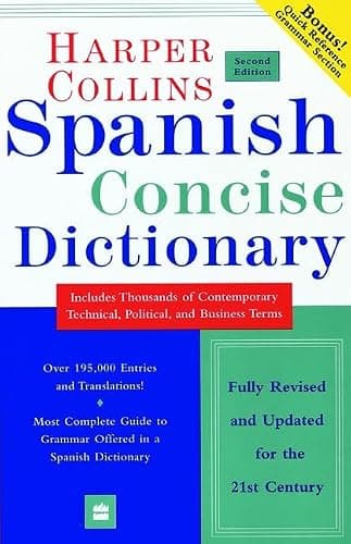Book cover for Collins Spanish Concise Dictionary, 2e (HarperCollins Concise Dictionaries) by HarperCollins Publishers