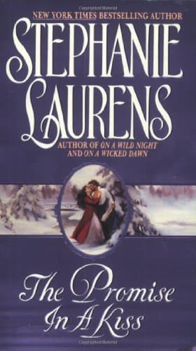 Book cover for The Promise in a Kiss (A Cynster Christmas Special, 1) by Laurens, Stephanie