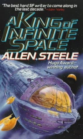 Book cover for A King of Infinite Space by Steele, Allen M.