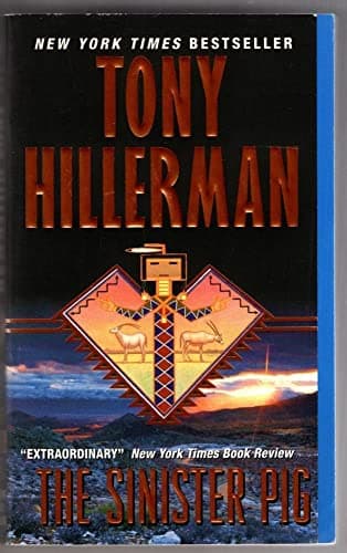 Book cover for The Sinister Pig by Hillerman, Tony