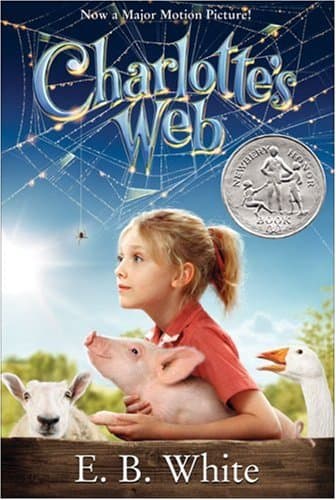 Book cover for Charlotte's Web Movie Tie-in Edition (digest) by White, E. B.