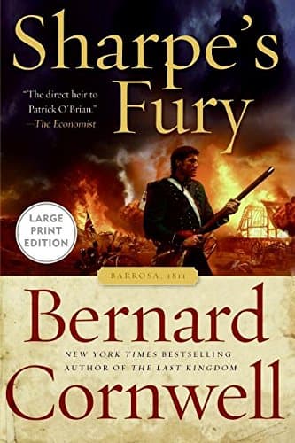 Book cover for Sharpe's Fury (Richard Sharpe's Adventure Series #11) by Cornwell, Bernard