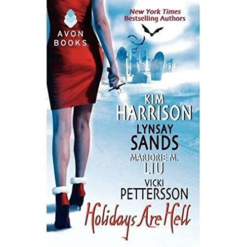 Book cover for Holidays Are Hell (A Hollows Novella) by Harrison, Kim
