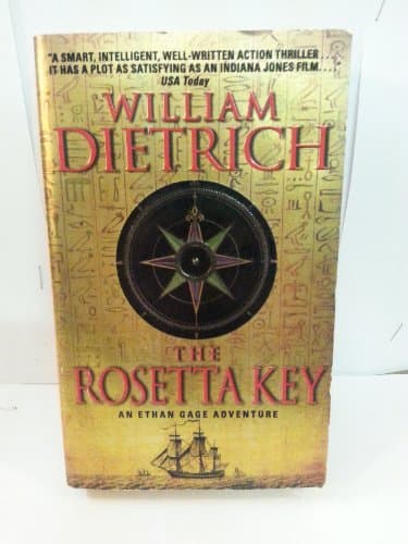 Book cover for The Rosetta Key: An Ethan Gage Adventure (Ethan Gage Adventures) by Dietrich, William