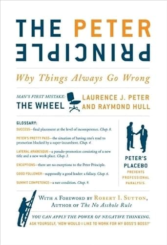 Book cover for The Peter Principle: Why Things Always Go Wrong by Laurence J. Peter