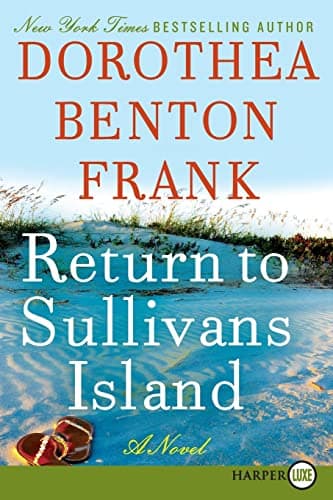 Book cover for Return to Sullivans Island: A Novel (A Sullivans Island Sequel) by Frank, Dorothea Benton