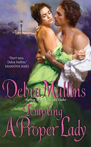 Book cover for Tempting a Proper Lady by Mullins, Debra