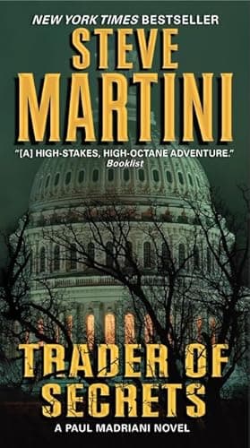 Book cover for Trader of Secrets: A Paul Madriani Novel (Paul Madriani Novels, 12) by Martini, Steve