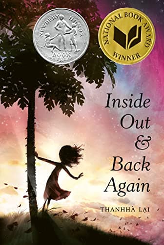 Book cover for Inside Out and Back Again: A Newbery Honor Award Winner by Lai, Thanhhà