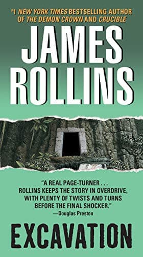 Book cover for Excavation by Rollins, James