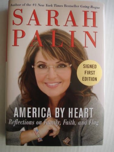 Book cover for America by Heart: Reflections on Family, Faith, and Flag by Palin, Sarah