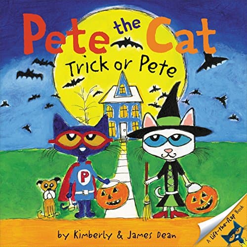 Book cover for Pete the Cat: Trick or Pete by Dean, James