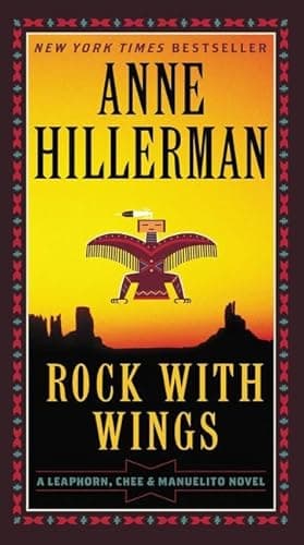 Book cover for Rock with Wings (A Leaphorn, Chee & Manuelito Novel, 2) by Hillerman, Anne