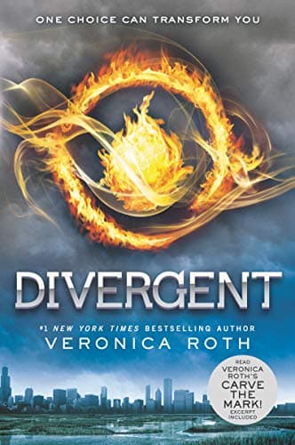 Book cover for Divergent (Divergent Series, 1) by Roth, Veronica