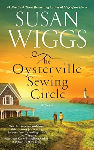 Book cover for The Oysterville Sewing Circle: A Novel by Wiggs, Susan
