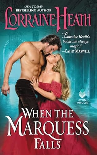 Book cover for When the Marquess Falls by Heath, Lorraine