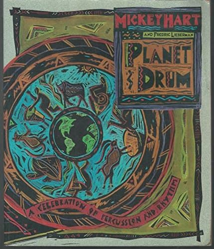 Book cover for Planet Drum: A Celebration of Percussion and Rhythm by Hart, Mickey