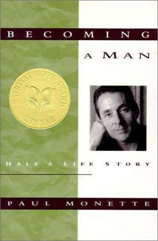 Book cover for Becoming a Man: Half a Life Story by Monette, Paul