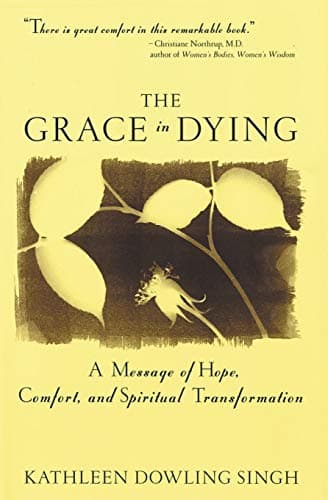 Book cover for The Grace in Dying : How We Are Transformed Spiritually as We Die by Singh, Kathleen D
