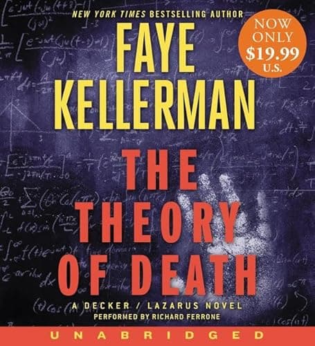 Book cover for The Theory of Death Low Price CD: A Decker/Lazarus Novel by Kellerman, Faye