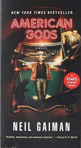 Book cover for American Gods [TV Tie-In]: A Novel by Gaiman, Neil