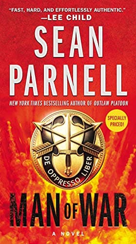 Book cover for Man of War: A Novel (Eric Steele, 1) by Parnell, Sean
