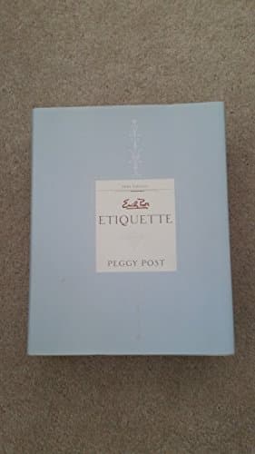 Book cover for Emily Post's Etiquette (16th Edition) by Post, Peggy