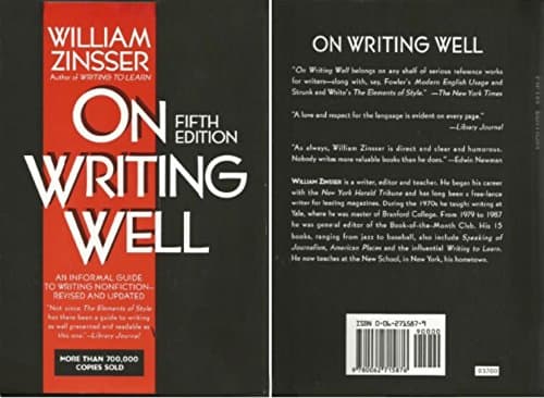 Book cover for On Writing Well: An Informal Guide to Writing Nonfiction by Zinsser, William Knowlton