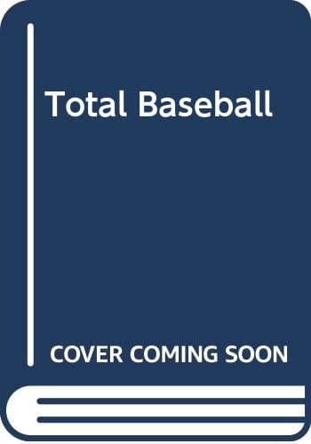 Book cover for Total Baseball by Thorn, John