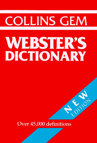 Book cover for Collins Gem Webster by HarperCollins Publishers