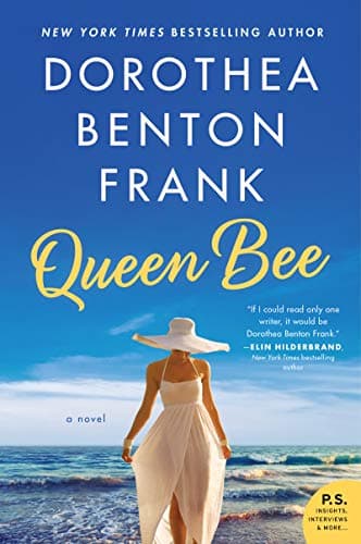Book cover for Queen Bee: A Heartwarming Southern Tale of Family, Friendship, and Beekeeping Drama in the Lowcountry―Get Lost in the Pages of This Captivating Summer Read by Frank, Dorothea Benton