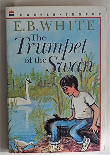 Book cover for The Trumpet of the Swan by E. B. White