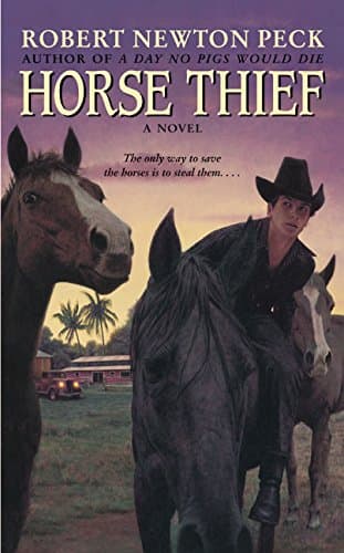 Book cover for Horse Thief by Peck, Robert Newton