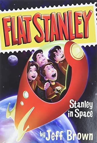 Book cover for Stanley in Space (Flat Stanley) by Brown, Jeff
