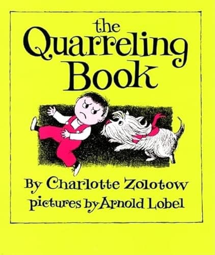 Book cover for The Quarreling Book by Zolotow, Charlotte