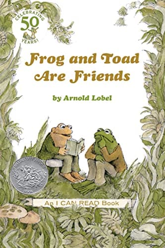 Book cover for Frog and Toad Are Friends by Lobel, Arnold