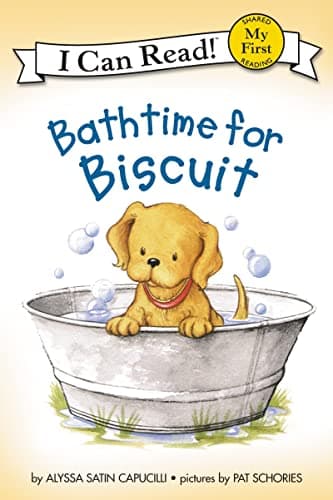 Book cover for Bathtime for Biscuit (My First I Can Read) by Capucilli, Alyssa Satin