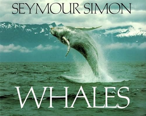 Book cover for Whales by Simon, Seymour