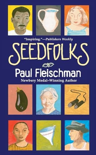 Book cover for Seedfolks by Fleischman, Paul