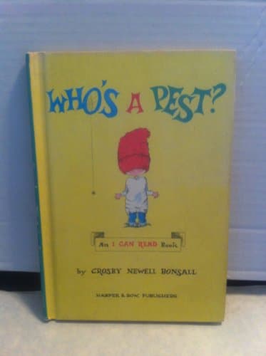 Book cover for Who's a Pest? A Homer Story (I Can Read Book) by Bonsall, Crosby