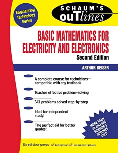 Schaum's Outline of Basic Mathematics for Electricity and Electronics (Schaum's)